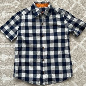 Tommy Bahama size 7/8 short sleeve button down shirt